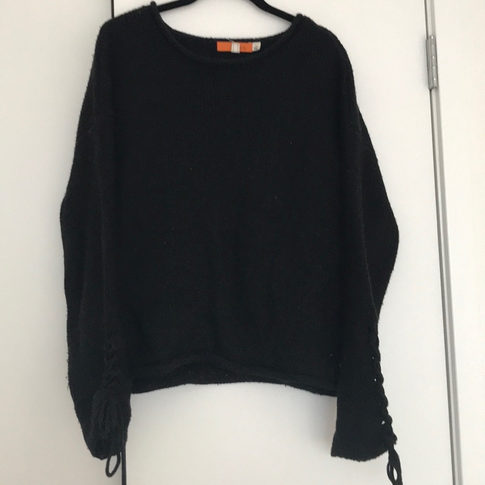 nordstrom black sweater